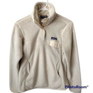 Patagonia Re-Tool Snap-T Pullover Fleece Sweater Women Sz Small
